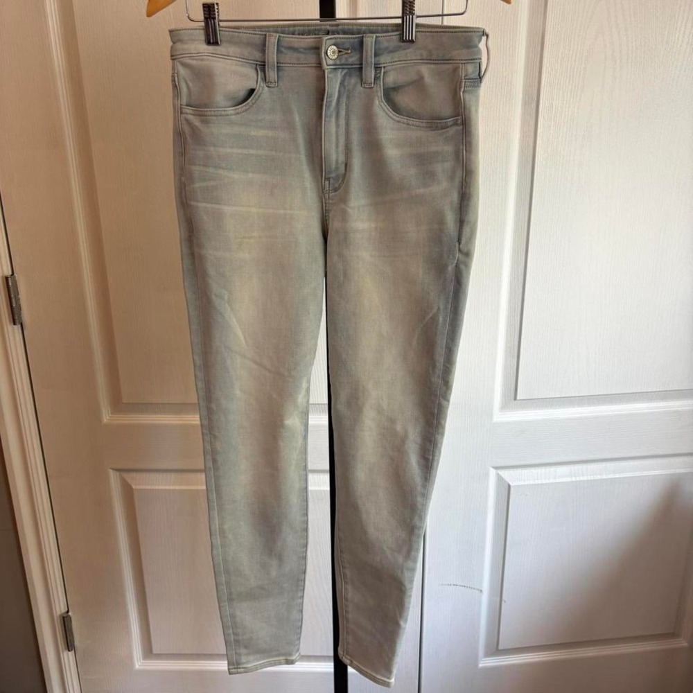 American Eagle Outfitters light blue‎ skinny jeans